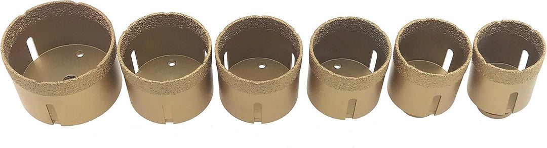 PRODIAMANT Profi Fliesenbohrer Fliese 80 mm x M14 Diamantbohrer Winkelschleifer für trockenbohren in