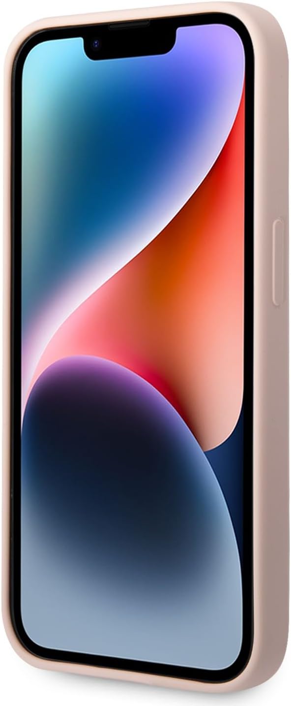 KARL LAGERFELD KLHCP14LSNCHBCP Hülle für iPhone 14 Pro 6,1" hardcase Rosa Silico