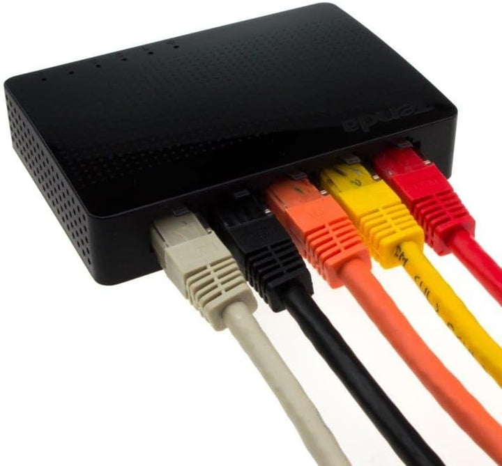 Grey Netzwerk Ethernet RJ45 Cat-5E UTP Patchkabel LAN Kupfer Kabel Anschlusskabel 30 m [30 Meter/30m