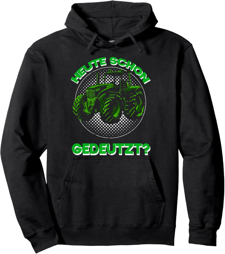 Gedeutzt Deutz Traktor Trecker Bauer Landwirt Deutzen Pullover Hoodie