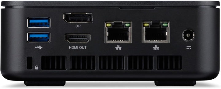 acer Mini PC | Veriton NUC | Schwarz | N100 | RAM: 8GB | SSD: 500GB | Windows 11 Pro | Office 2024 P