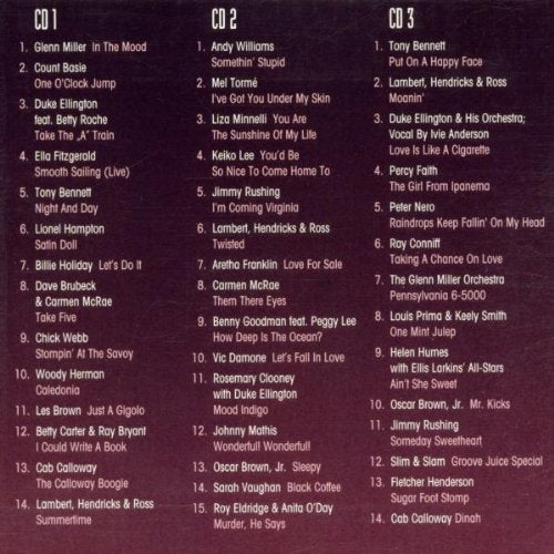 The Kings of Swing, Audio-CD