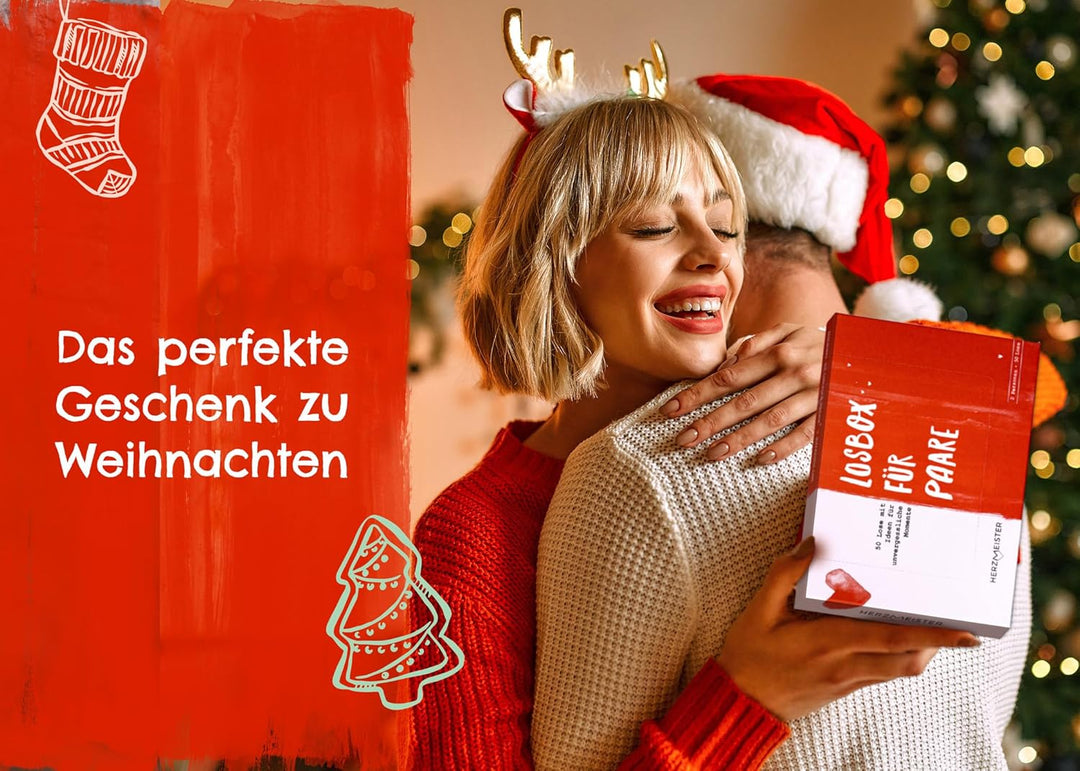 Losbox für Paare - Das Geschenk für unvergessliche Momente - 50 Lose mit Ideen für Spiel, Spass &amp; vi