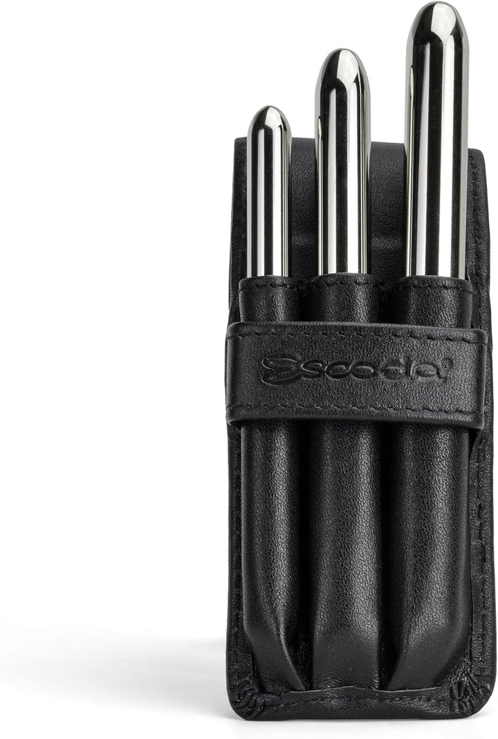 ESCODA Set bestehend aus 3 Aquarellpinseln - Das professionelle Perla-Reiseset enthält DREI, in Barc
