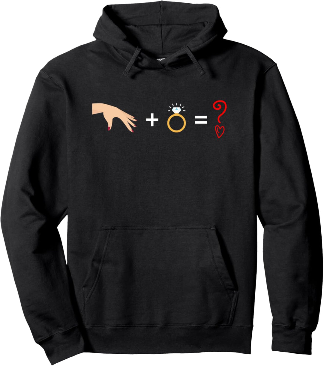 Willst du mich Heiraten? Heiratsantrag Verlobung Pullover Hoodie