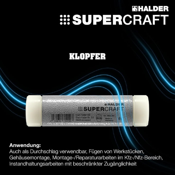 Klopfer, rückschlagfrei, Durchmesser 50 Ø=50 mm, Ø=50 mm
