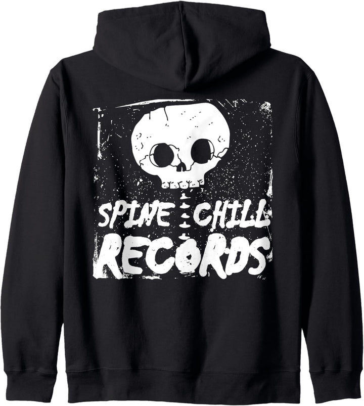Alex Hellcat - "Spinechill Records" - Punk Kapuzenjacke