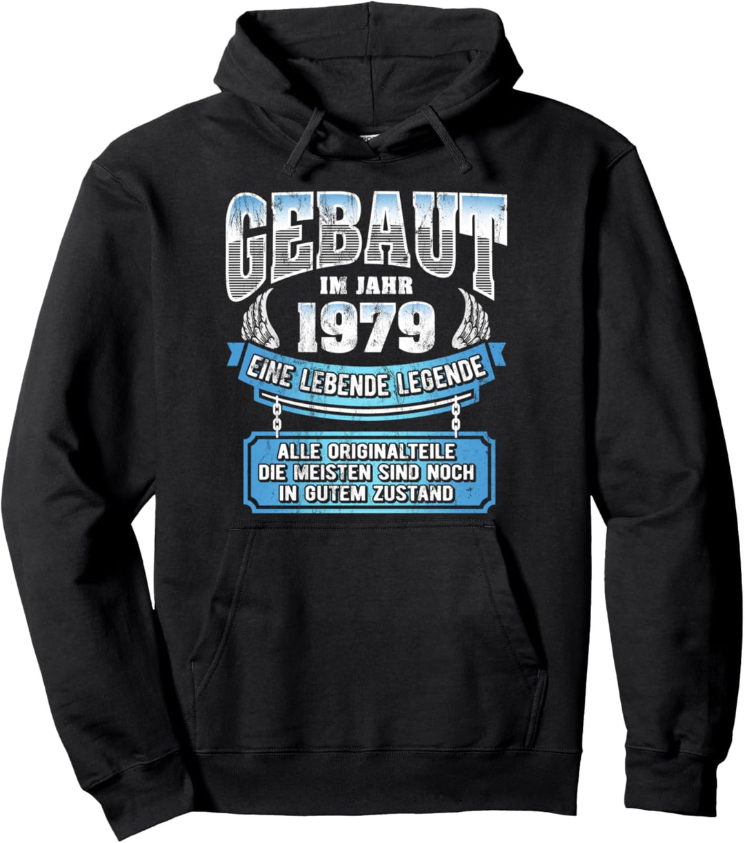 45 Geburtstag Geschenk Lustig Gebaut Im Jahr 1979 Pullover Hoodie