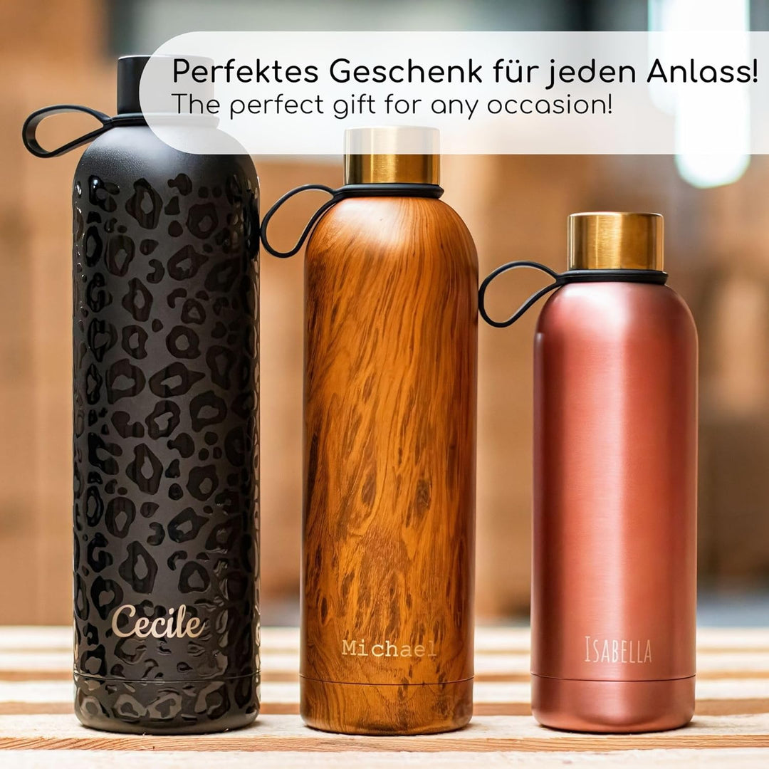 Milu Thermosflasche 750ml Isolierte Trinkflasche - Ostergeschenke für Frauen & Männer I Geschenk Ide