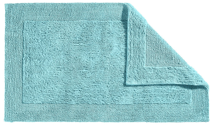 Erwin Müller Badematte, Badteppich Uni Serie Stuttgart türkis Grösse 60x100 cm - extra dick, hohe Sa