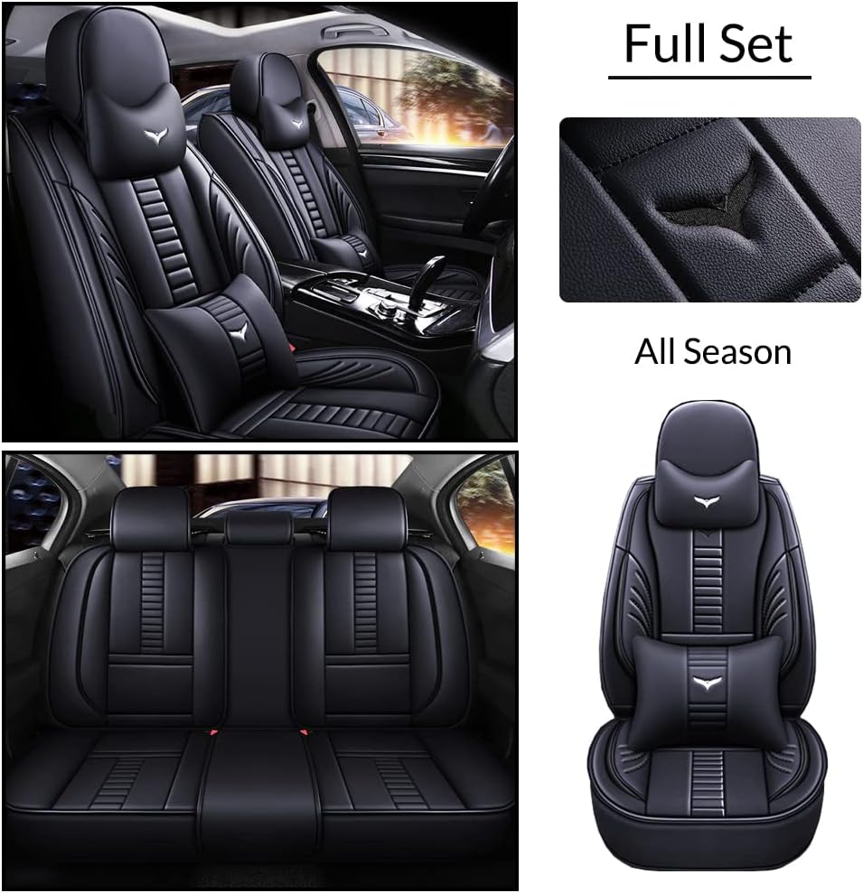 Pengchen Voll Set Auto Sitzbezüge, Autoschonbezug Universal passend für BMW 2000-2023 95% Modell mit