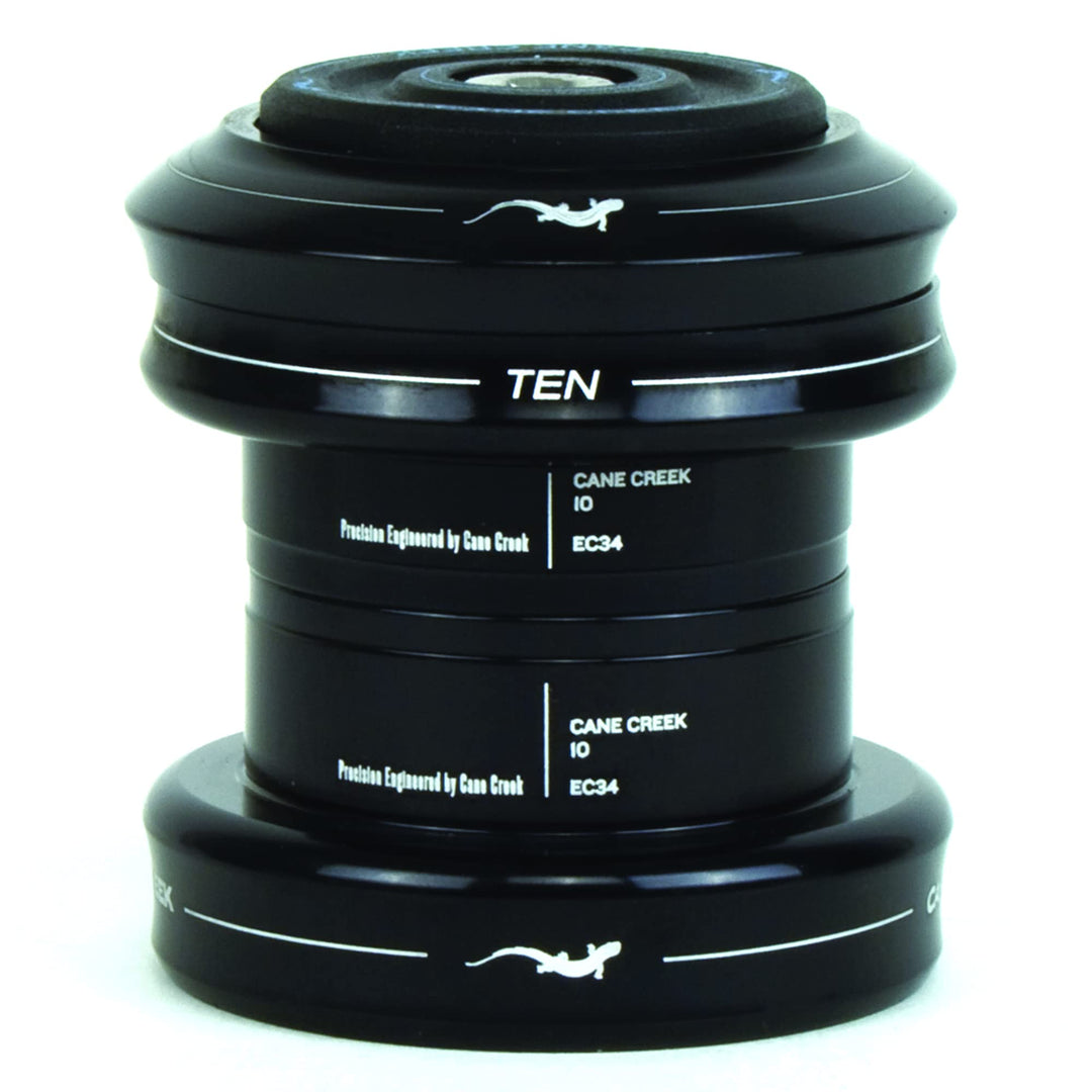 Cane Creek Steuersatz 10 EC34 1 1/8 Zoll Schwarz 1-1/8-Inch, Schwarz 1-1/8-Inch