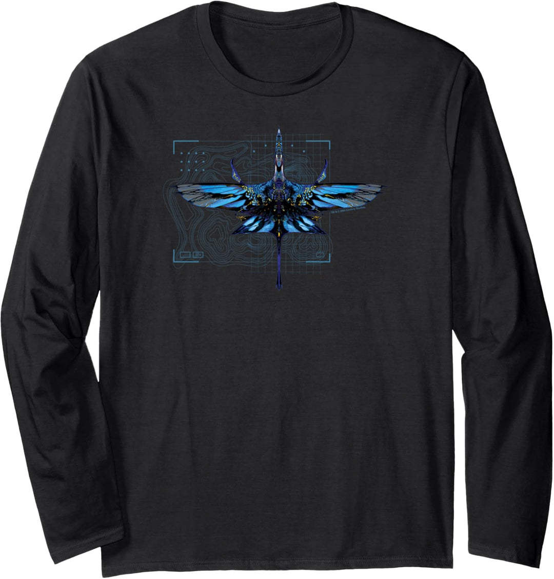 Avatar Mountain Banshee Pandora Predator Langarmshirt