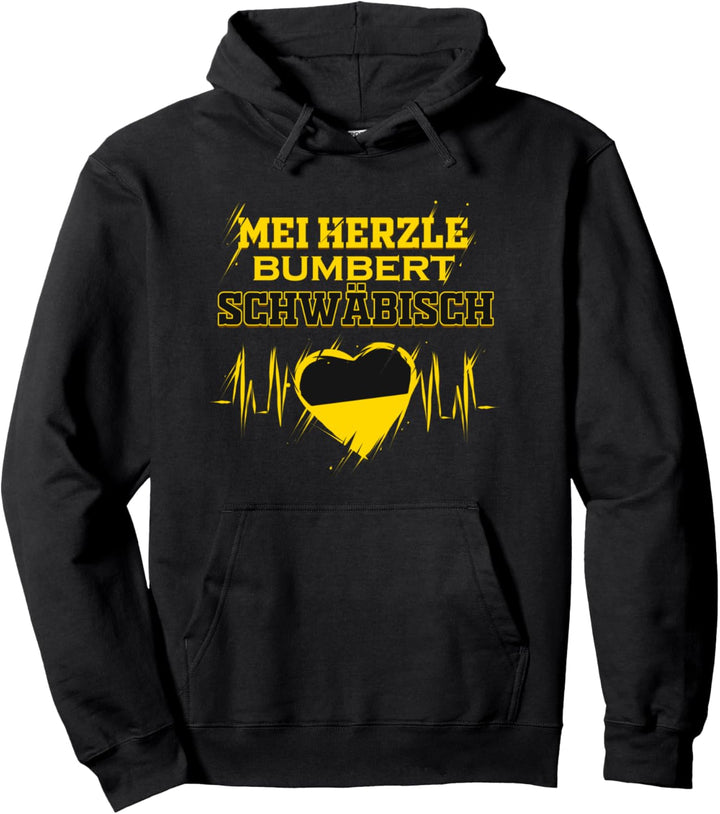 Schwäbischer Dialekt Geschenk für Schwaben Spruch Schwabe Pullover Hoodie