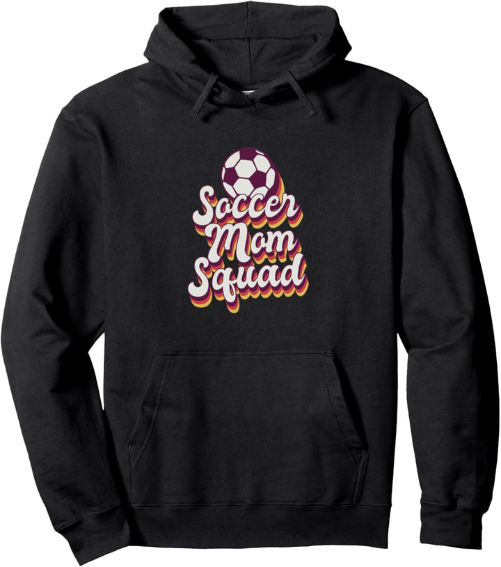 Soccer Mom Squad Damen-Fussball Pullover Hoodie