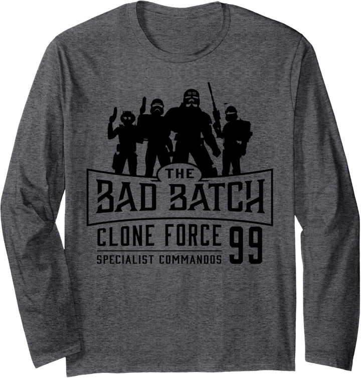 Star Wars Bad Batch Emblem Langarmshirt