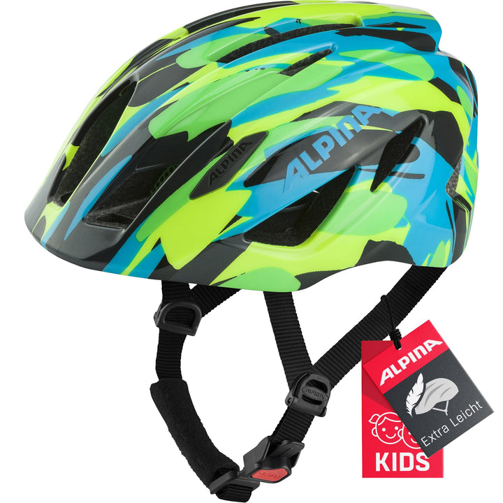 ALPINA PICO - Leichter, Optimal Klimatisierter &amp; Bruchfester Fahrradhelm Mit Fliegennetz Für Kinder