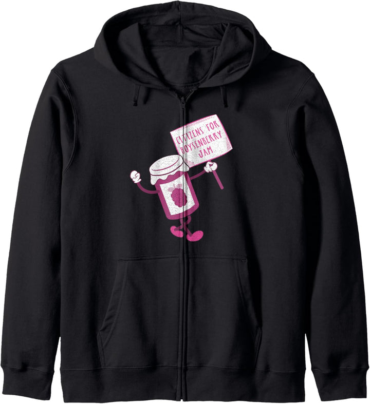 Citizens for Boysenberry Jam Single Color Kapuzenjacke