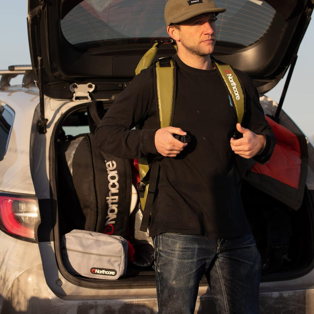 Northcore 30L Dry Bag Backpack NOCO67FC - Olive - 40L, 40L