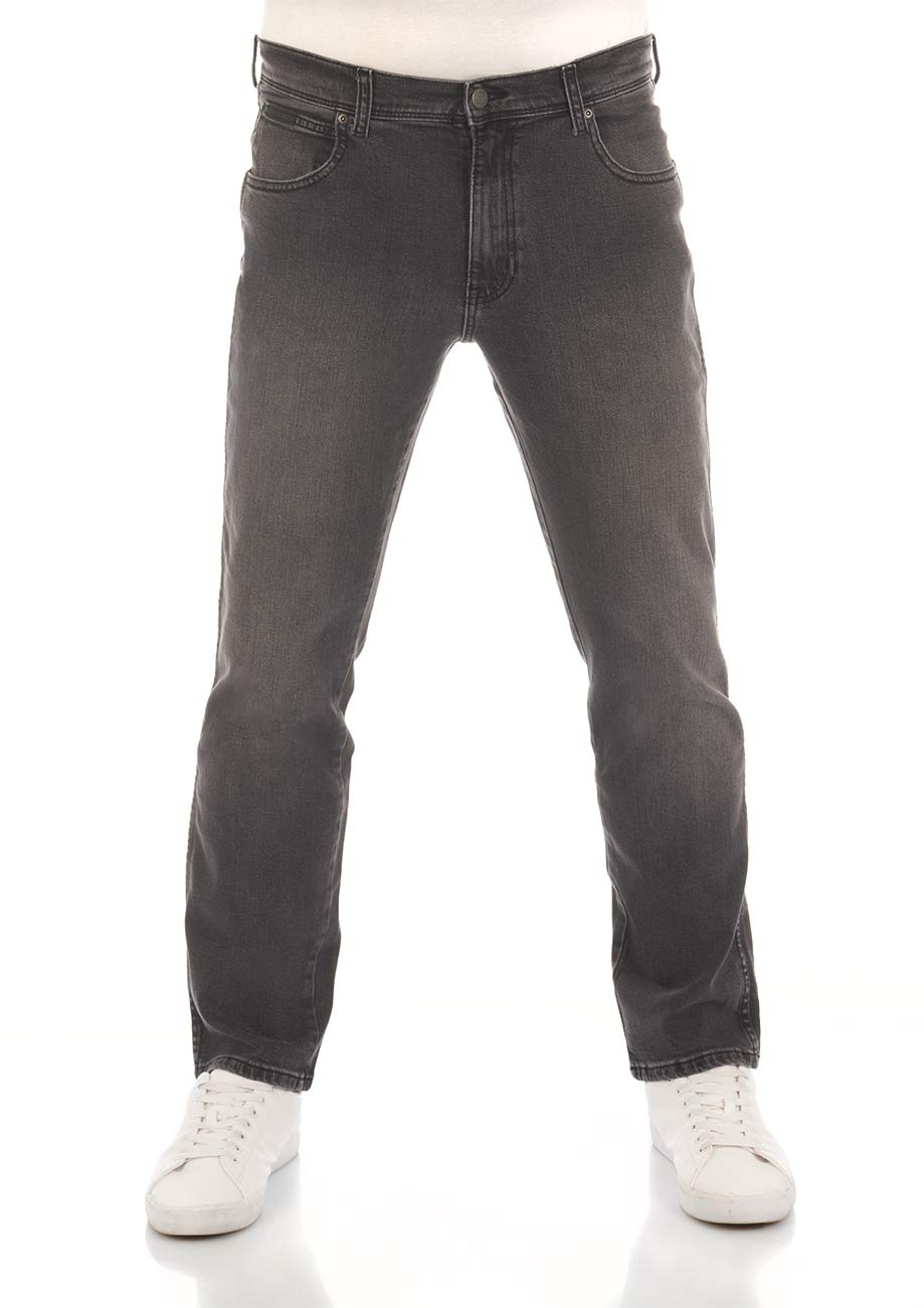 Wrangler Herren Jeans Regular Fit Texas Stretch Hose Authentic Straight Jeanshose Denim Baumwolle Sc