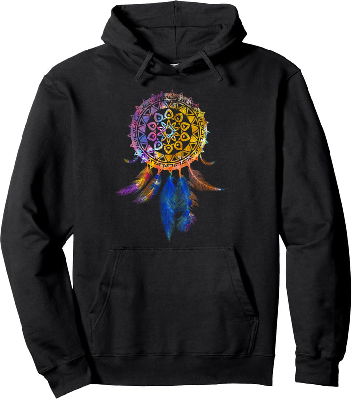 Amerika Ureinwohner Boho Geschenk Traumfänger Pullover Hoodie