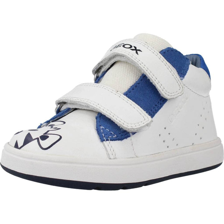 Geox Baby-Jungen B Biglia Boy D Erste Schritte 21 EU White Royal, 21 EU White Royal