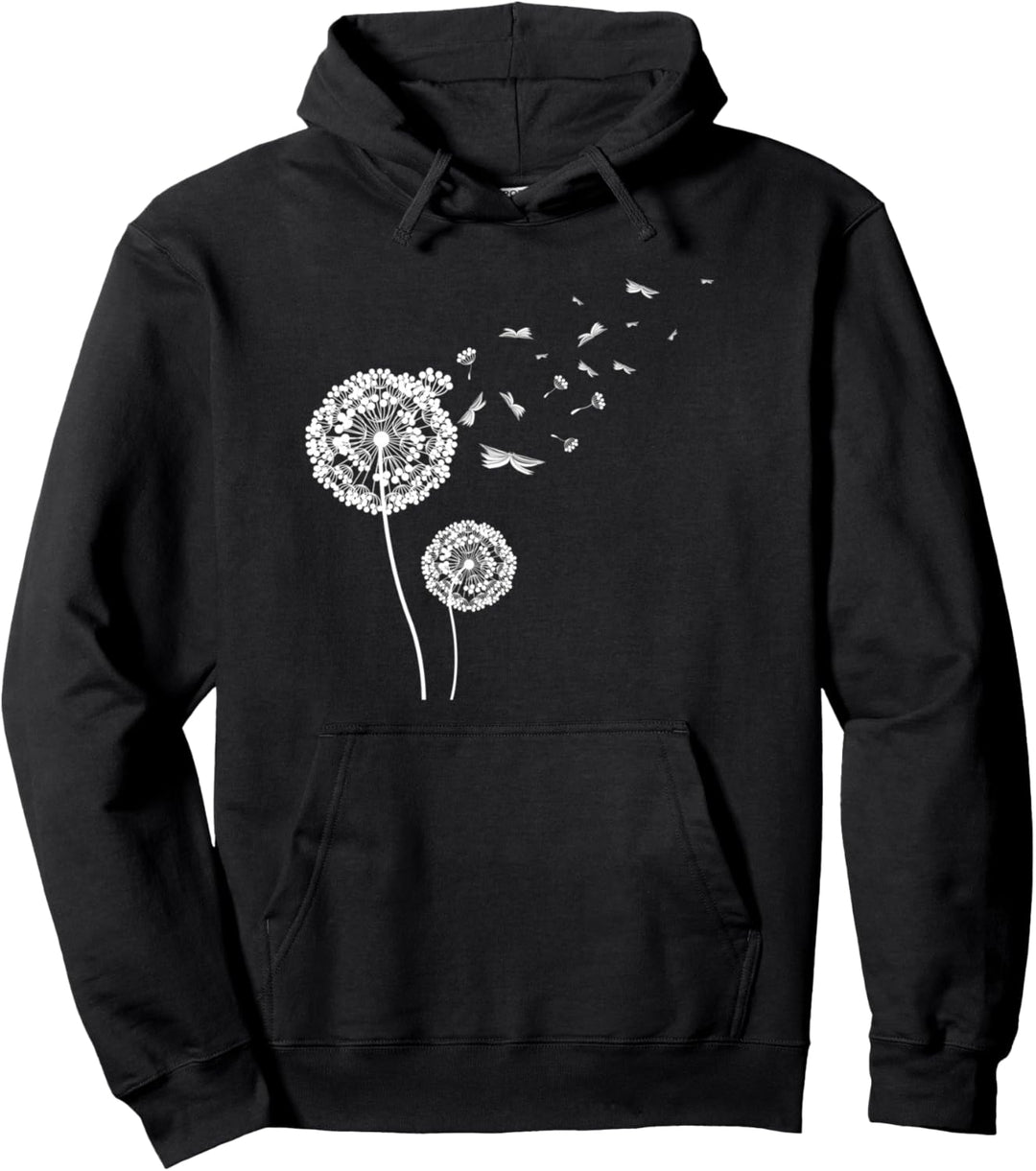 Bibliothek Leseratte Nerd Geschenk Buch Pusteblume Lesen Pullover Hoodie