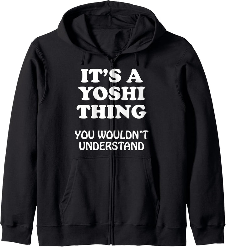 Es ist eine Yoshi-Sache, die Sie nicht verstehen würden: Familientreffen Kapuzenjacke