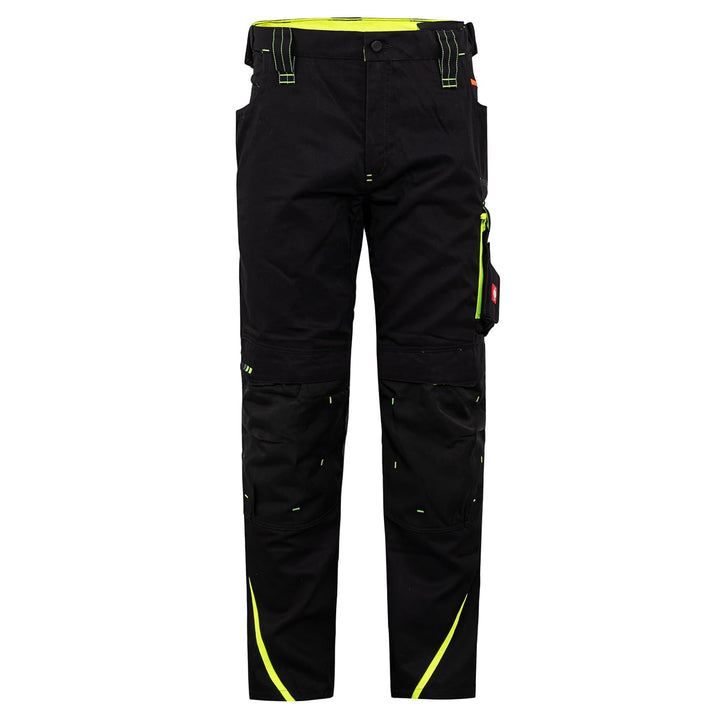 Engelbert Strauss 65511 Hose e.s.motion 2020, Qualitative Arbeitskleidung, Mehrfarbig (Schwarz/Gelb)