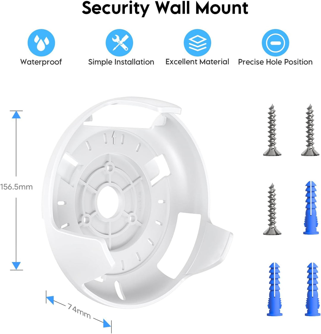 XLTTYWL® Wandhalterung für TP-Link Deco BE23/BE25/BE5000 (Weiss, 3er) | Für Deco BE23/BE25/BE5000, 3