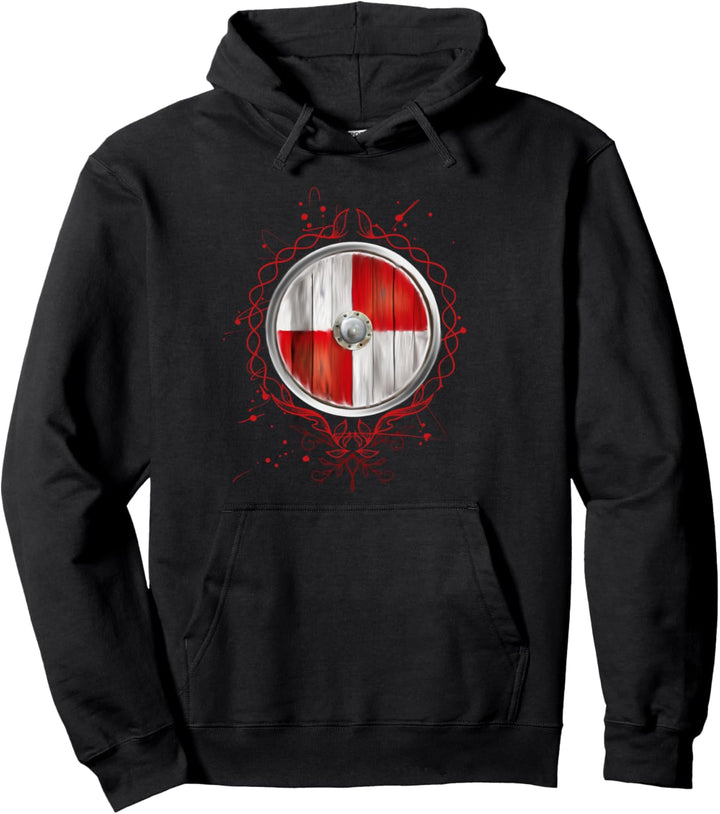 Viking Shield Geschenk Mythologie Viking Pullover Hoodie
