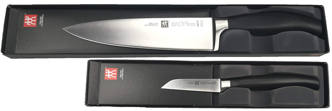 Zwilling Five Star 2tlg Küchenmesser Set Kochmesser &amp; Gemüsemesser