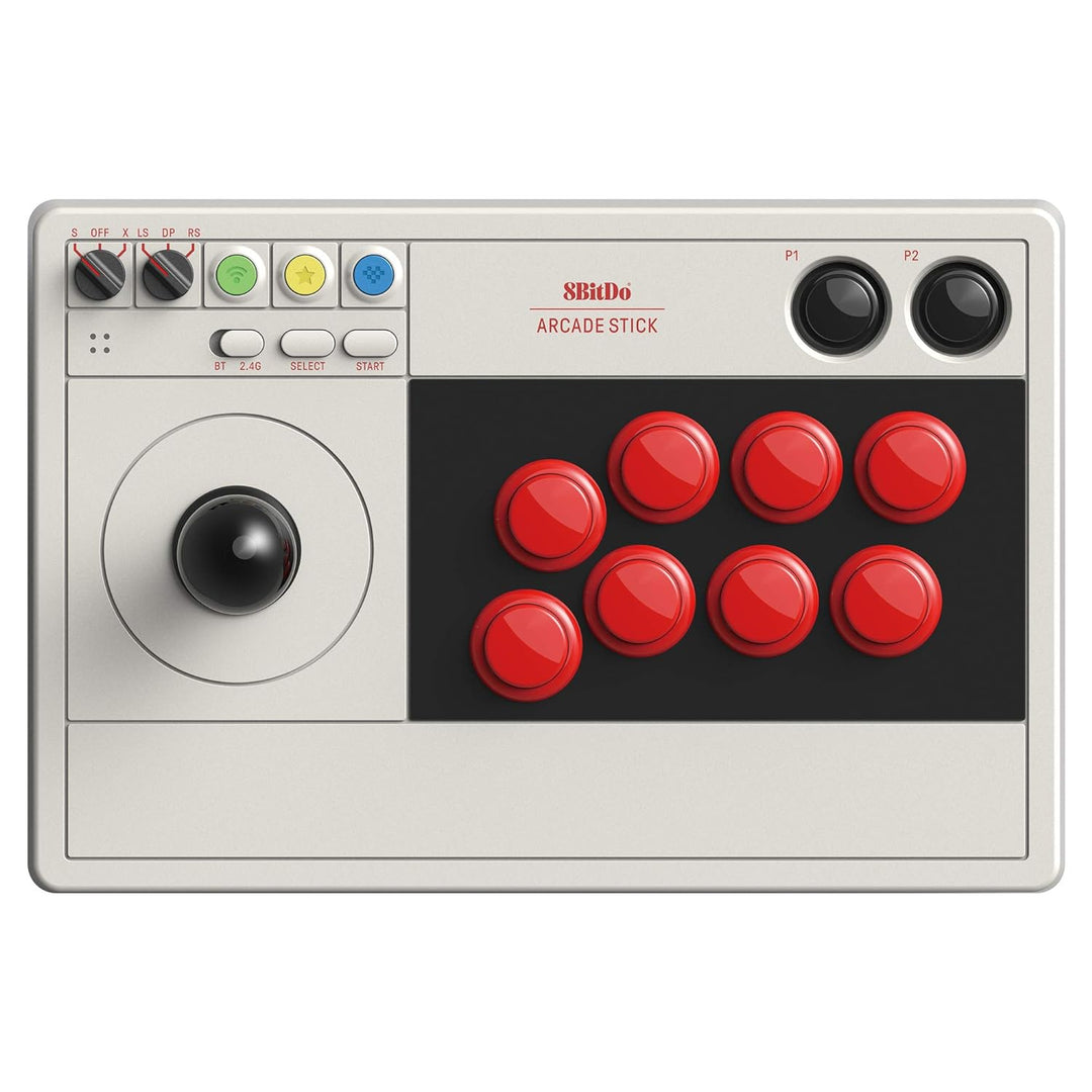 8Bitdo Bluetooth Arcade Stick For Nintendo Switch &amp; Windows - Nintendo Switch [ Single, Single