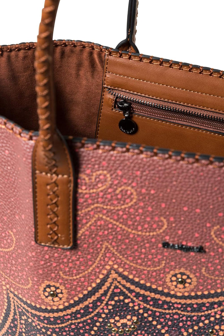 Desigual Damen Bag TEKILA Sunrise_HOLBOX 2 Umhängetasche Einheitsgrösse Cognac, Einheitsgrösse Cogna