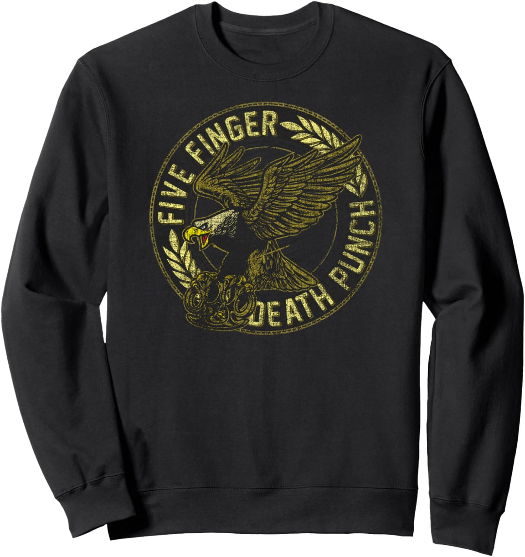 5FDP - Eagle - Black and Gold Sweatshirt