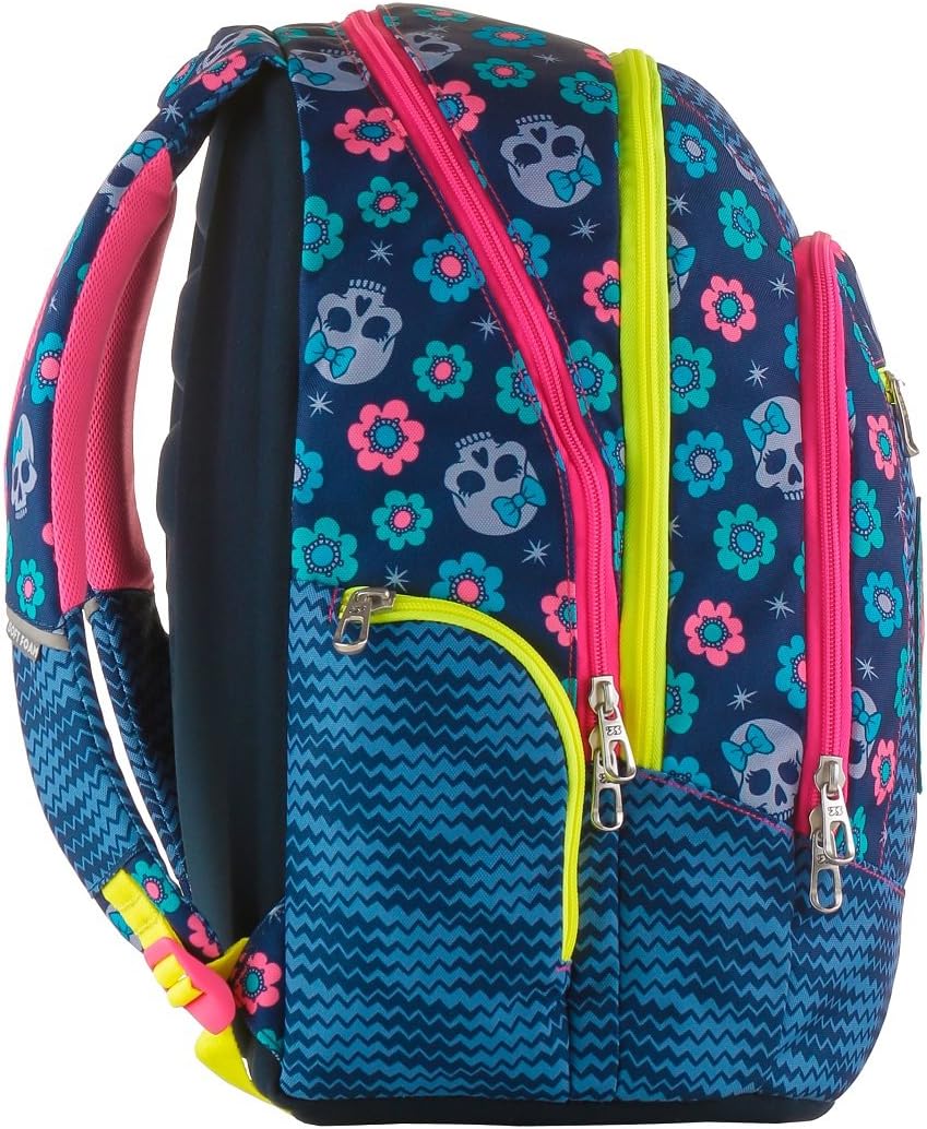 Seven Advanced, Mexi Girl, Blau, 30 Lt, Doppelfach, Schule &amp; Freizeit, blau, Taglia unica, kinderruc
