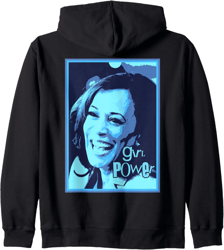 Kamala Girl Power (blue) Kapuzenjacke