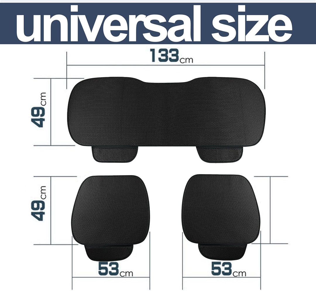 Auto Accessori Lupex Autositzbezug 3 Stück Universal Auto | Sitzschutz 2 vorne und 1 hinten | Protec