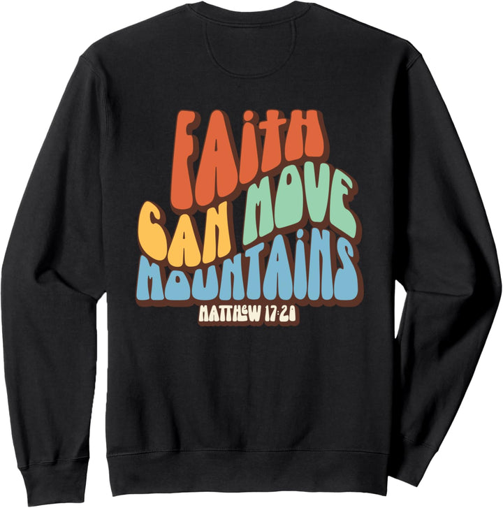 Christliche Sprüche und Verse von Jesus Sweatshirt
