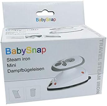 BabySnap Reise-Dampfb?geleisen inkl. Reiseb?geleisen-Ablage (Gelb)