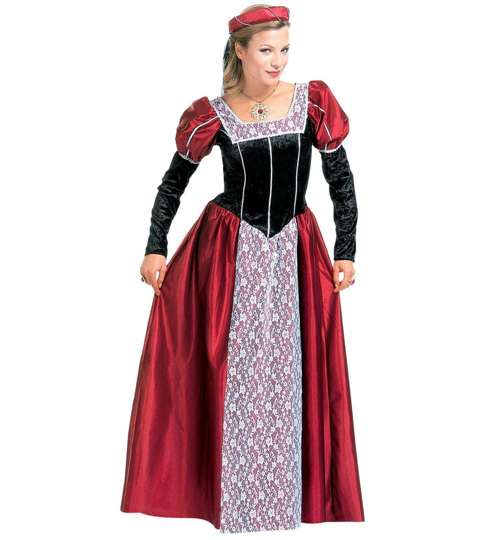 "CASTLE BEAUTY" (dress, headpiece with veil) - (M), M