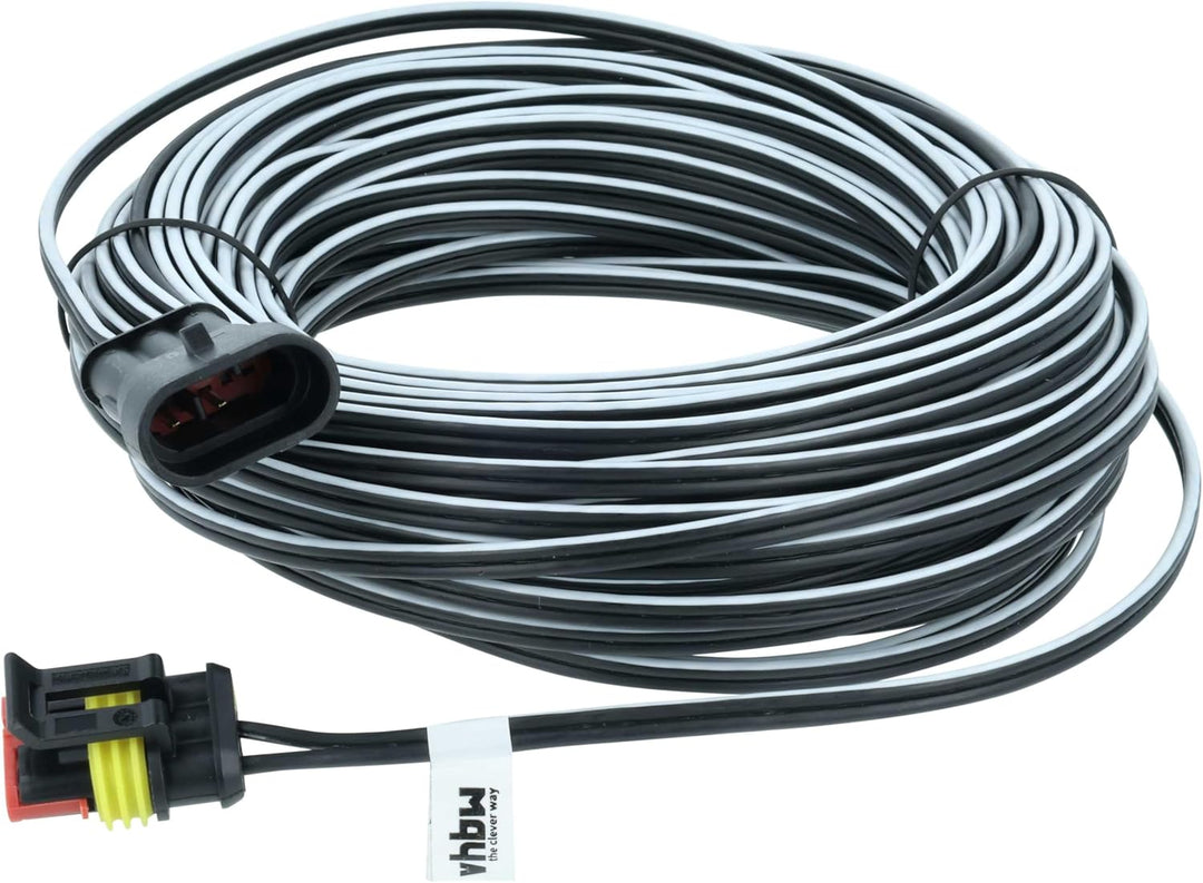 vhbw Niederspannungs-Kabel kompatibel mit Gardena Smart Sileno+ Set, Sileno Set Mähroboter - Transfo
