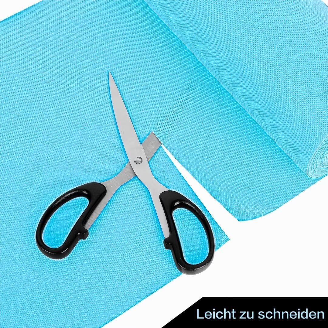 Tischdeckenrolle, 1.18 × 25M, Hellblau, Einweg Vlies Stoffähnlich Tischdecke Rolle, Meterware Tischt