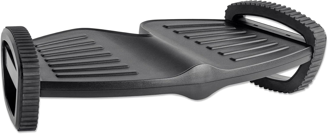 Manhattan 462181 Ergonomische Fussstütze mit Schwingfunktion, Schwarz