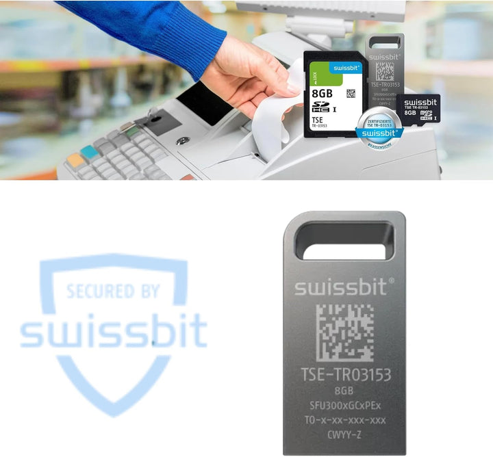 Swissbit TSE, USB, 8 GB