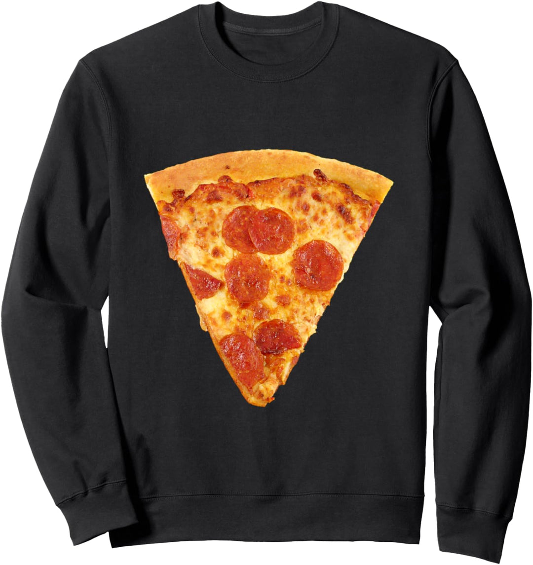 Pepperoni Pizzascheibe Sweatshirt