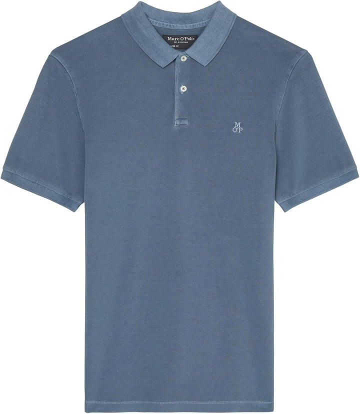 Marc O'Polo Herren Polohemd S Blau, S Blau