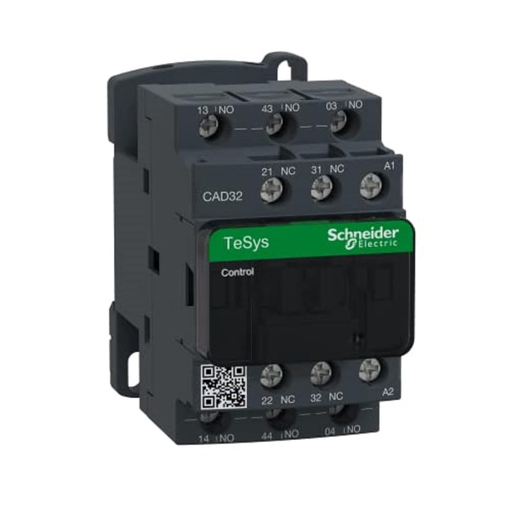 Schneider Electric | CAD32P7 - Hilfsschütz, 3S+2Ö, 230V 50/60Hz 3S+2Ö 230V, 3S+2Ö 230V