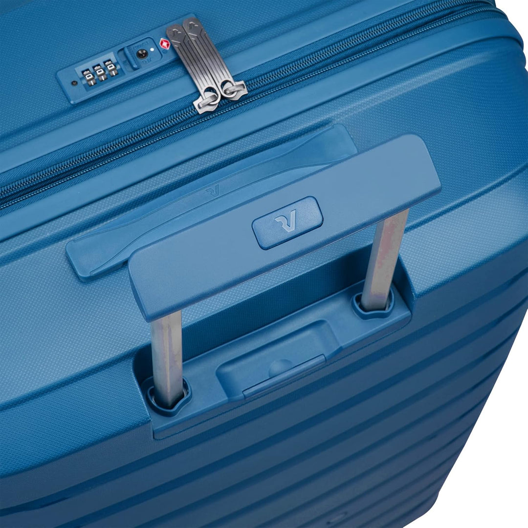 RONCATO B-Flying - 4-Rollen-Trolley M 68 cm erw. Denim, Denim