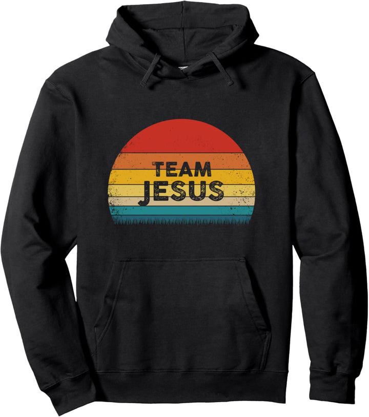 Christliche Inspiration - Team Jesus - Geschenkidee Pullover Hoodie